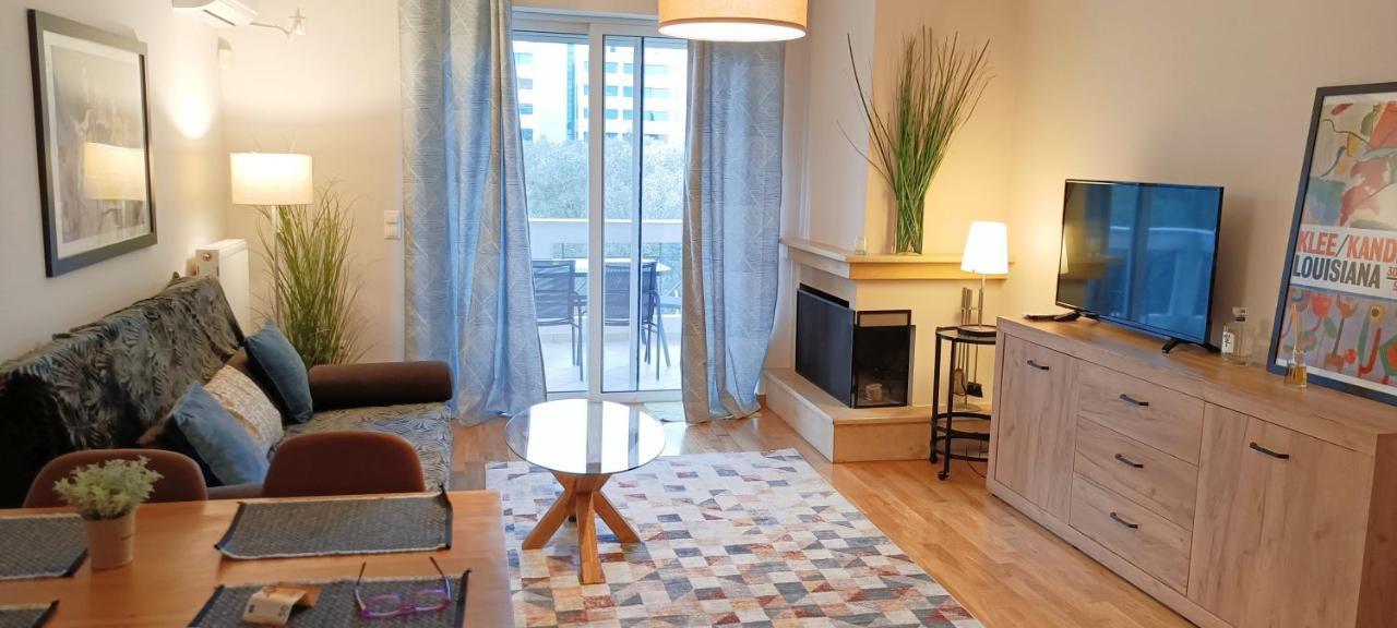 Appartamento Filoxenia House Marousi -Private Parking- Atene Esterno foto
